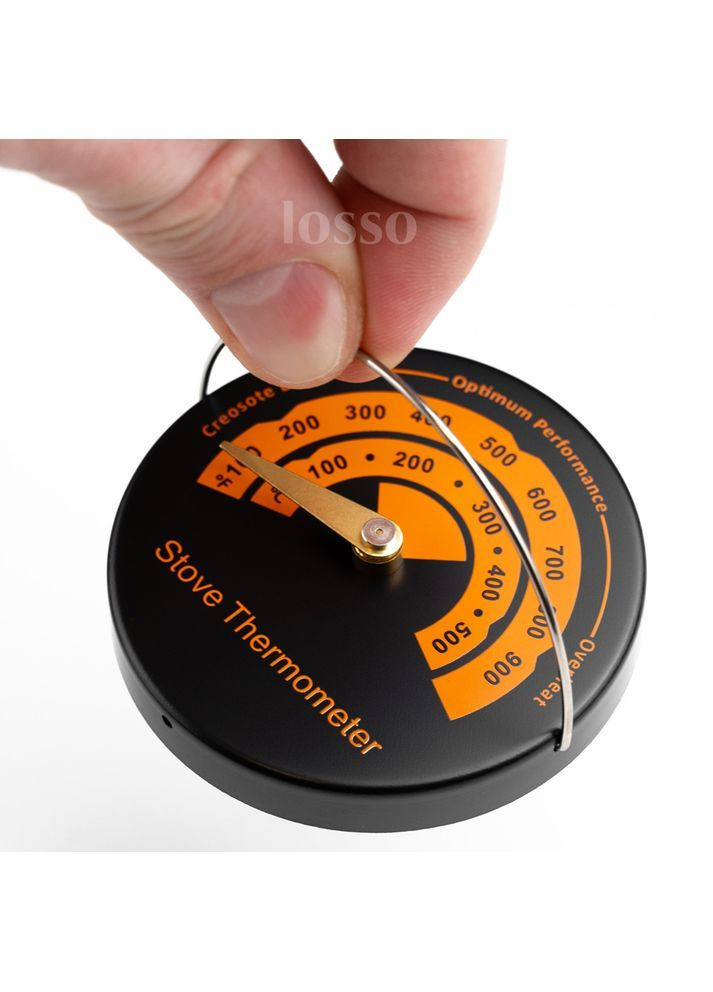 Пічний термометр для каміна, високотемпературний магнітний градусник Losso Т-500 (367984475)