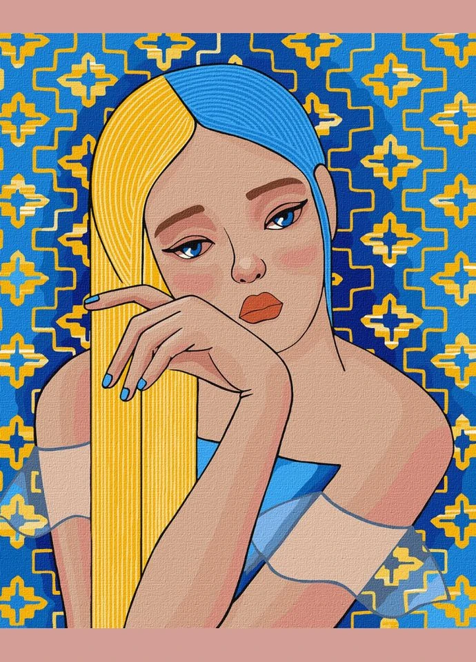 Картина по номерам "Непреклонная ©mosyakart" Идейка KHO4908 40х50 см IDEYKA (338536892)