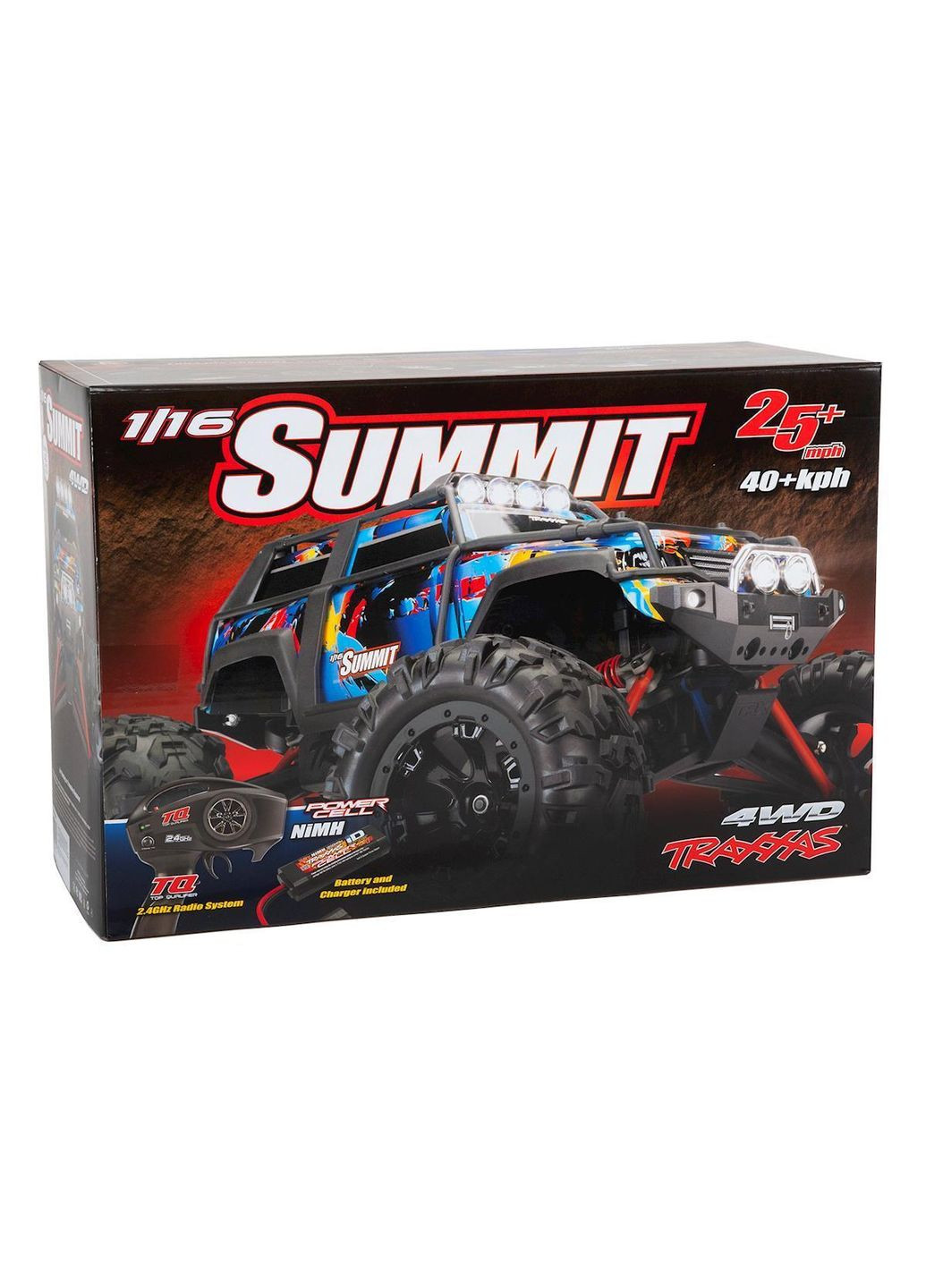 Машинка на радиоуправлении Summit 1/16 4WD RTR Monster Truck (Rock n Roll) Traxxas (362347527)