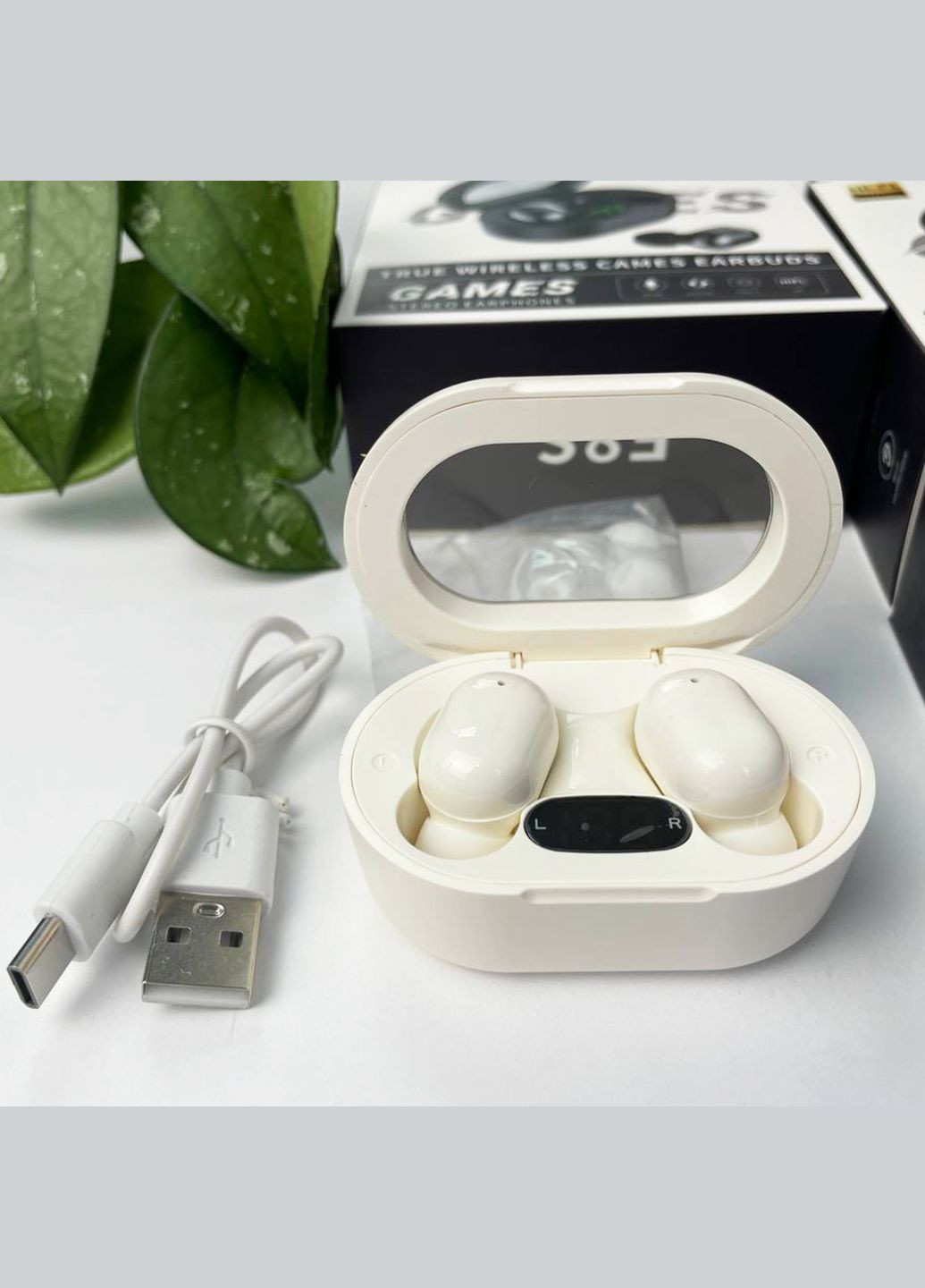 Беспроводные наушники Air Dot E8s Желтый No Brand (328231226)