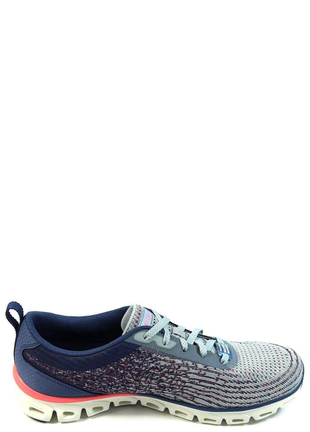 Цветные демисезонные женские кроссовки glide step 104325 Skechers