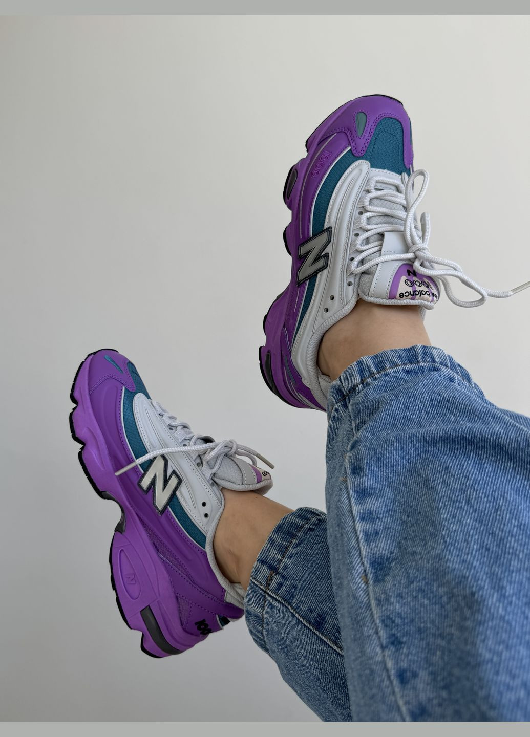Кроссовки женские New Balance 1000 purple | Нью Беланс 1000 фиолетовые No Brand фиолетовые демисезоны (316507770)