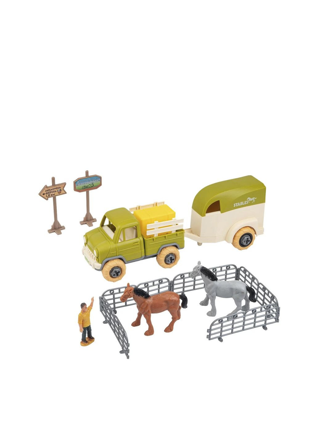 Ігровий набір Фермерське господарство колір різнокольоровий ЦБ-00261816 OTAMANKO (306712850)