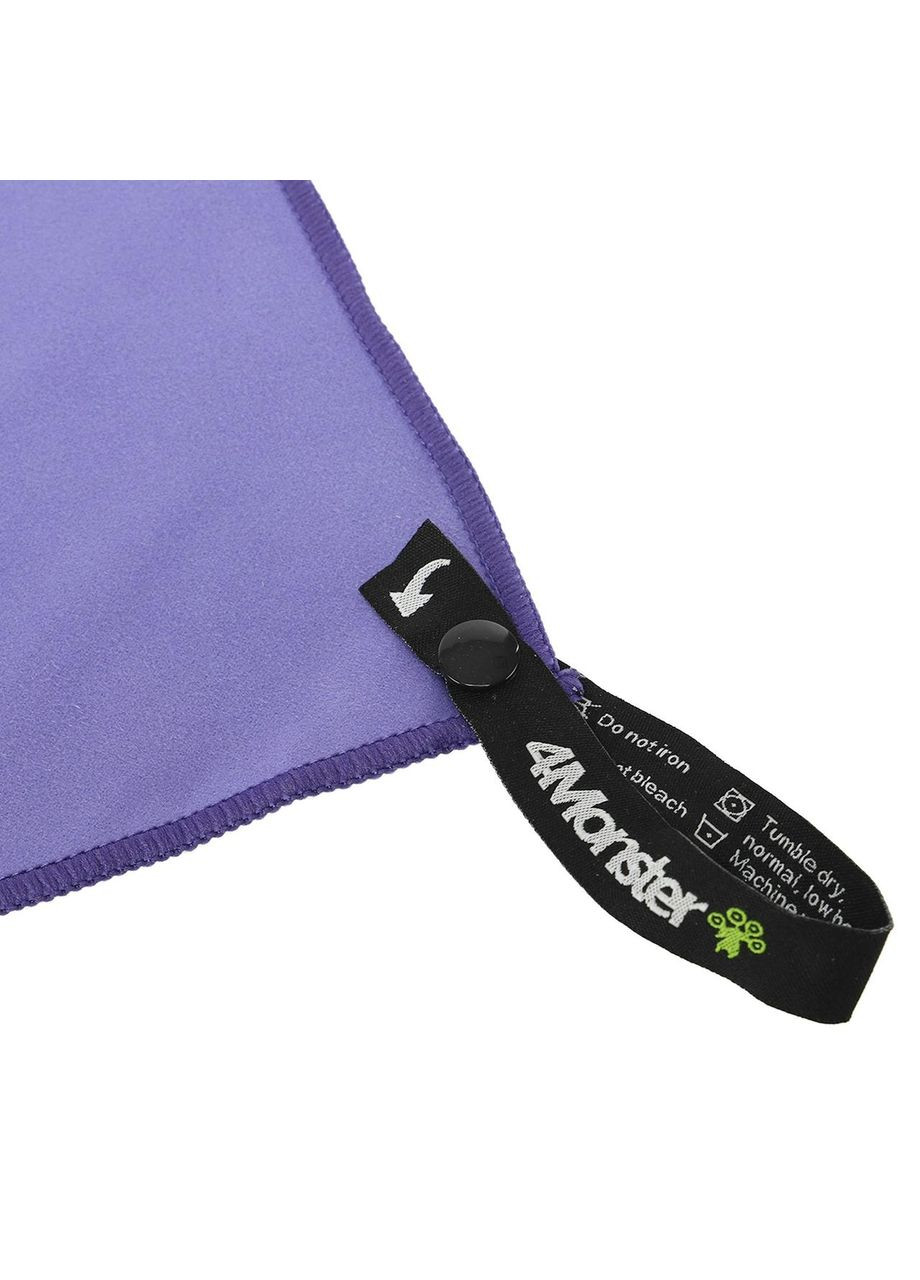 Полотенце спортивное антибактериальное ANTIBACTERIAL TOWEL T-ECT-150 (микрофибра, антибактери., чехол EVA, р-р 75x150см, 4monster комбинированный