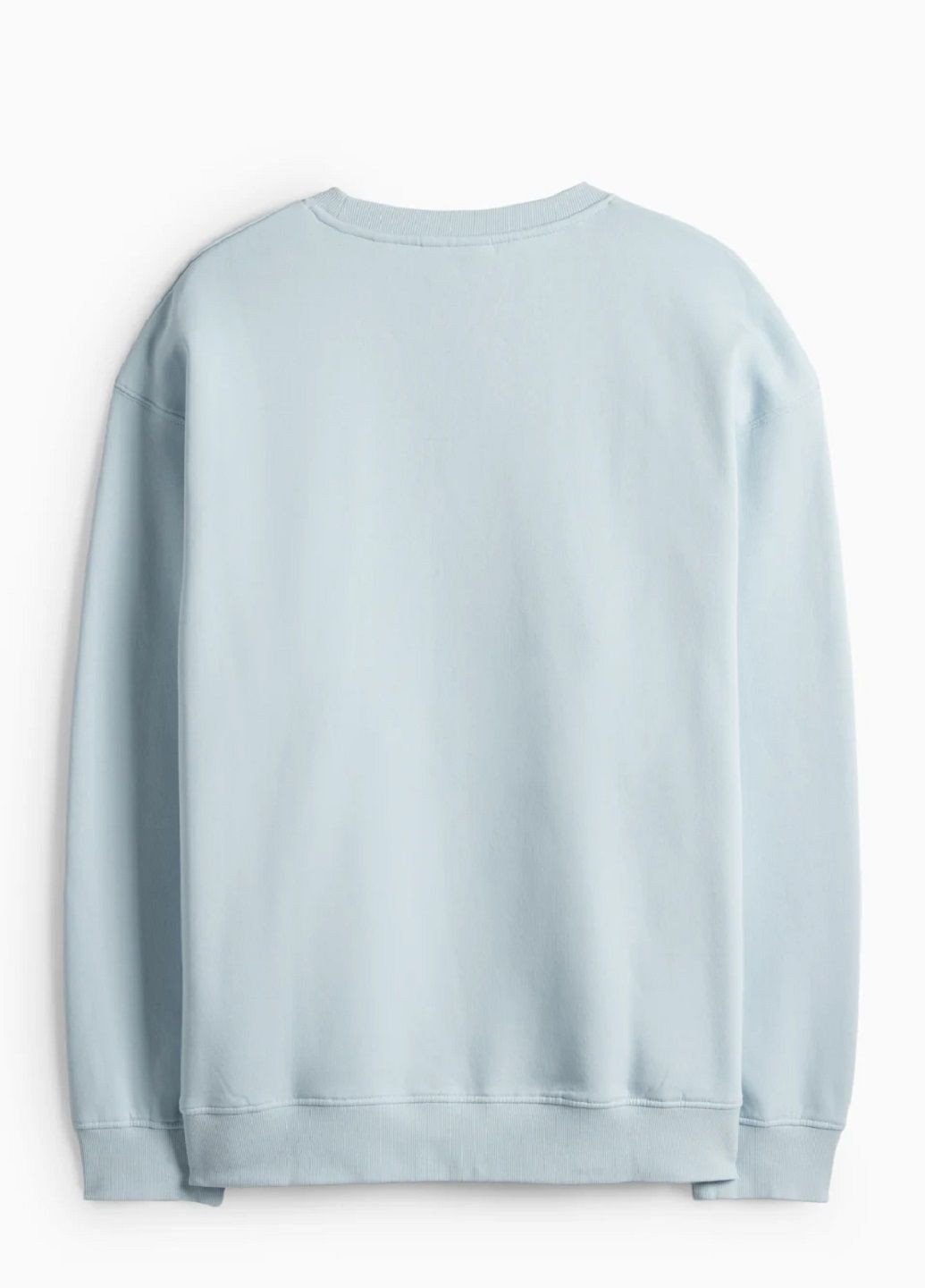 Світло-блакитний світшот C&A однотонний (373049683)