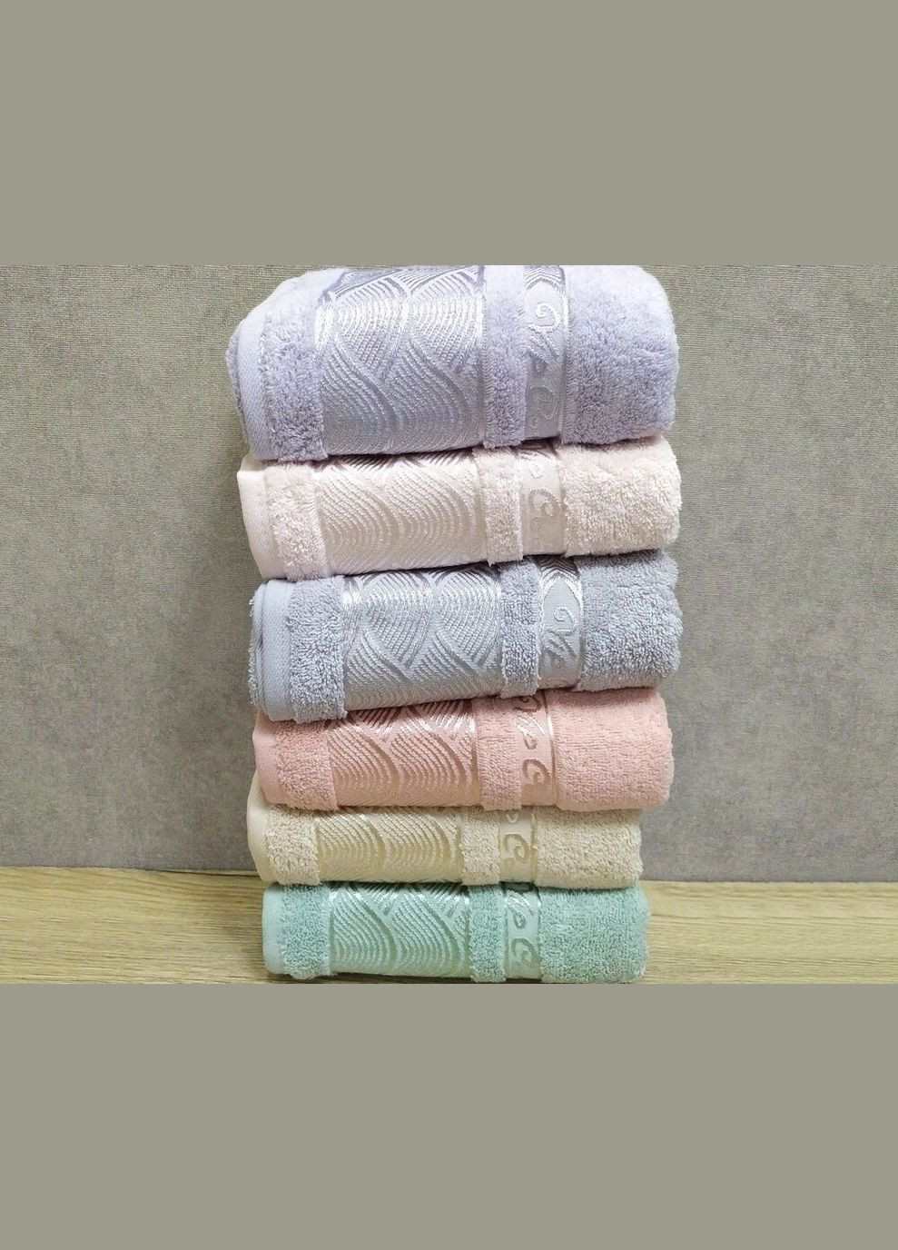 Cestepe набор полотенец vip cotton - lines 50*90 (6 шт) комбинированный производство -