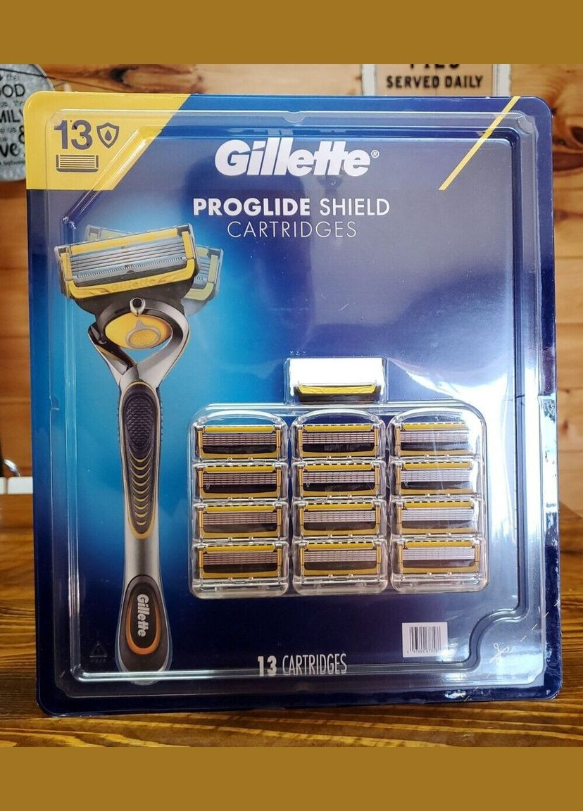 Сменные картриджи ProGlide Shield (13 шт) Gillette (278773606)