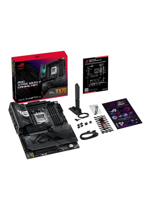 Материнская плата ROG STRIX X870F GAMING WIFI sAM5 X870 4xDDR5 M.2 HDMI DP WiFi BT ATX Asus (314749186)