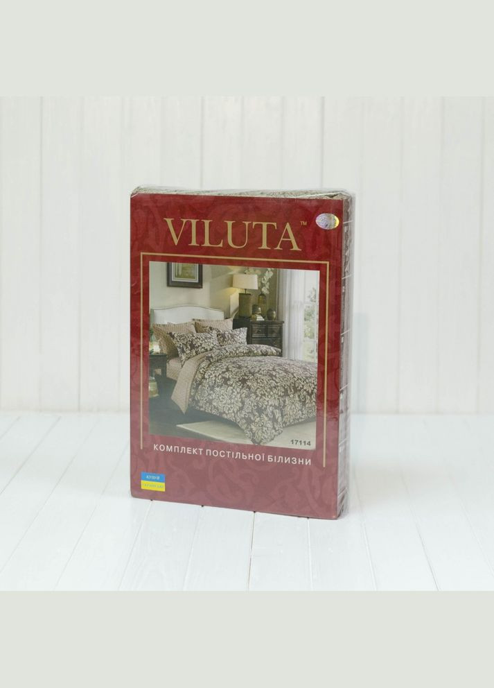 Комплект постельного белья Вилюта ранфорс 17114 семейный Viluta (288045560)