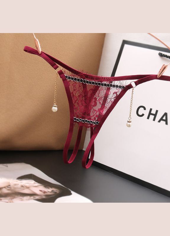 Трусики з розрізом і підвісками (арт. 80141) No Brand (346121272)