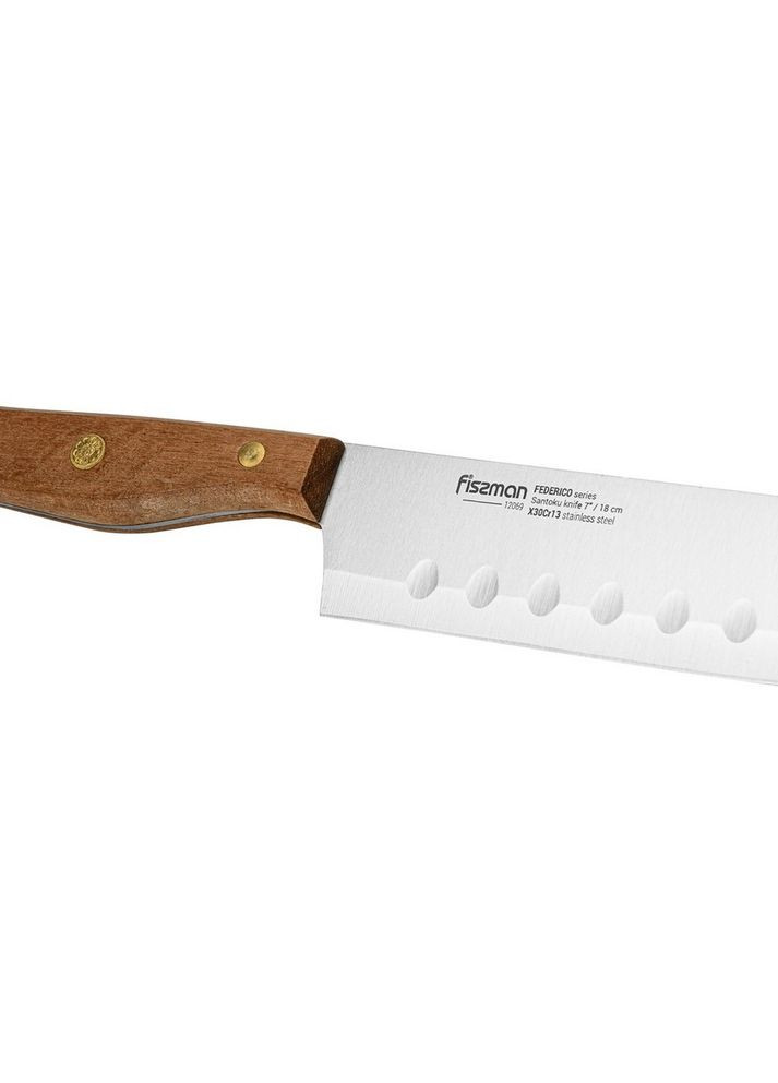 Ніж сантоку Federico 18 см 12069 Fissman (316516774)