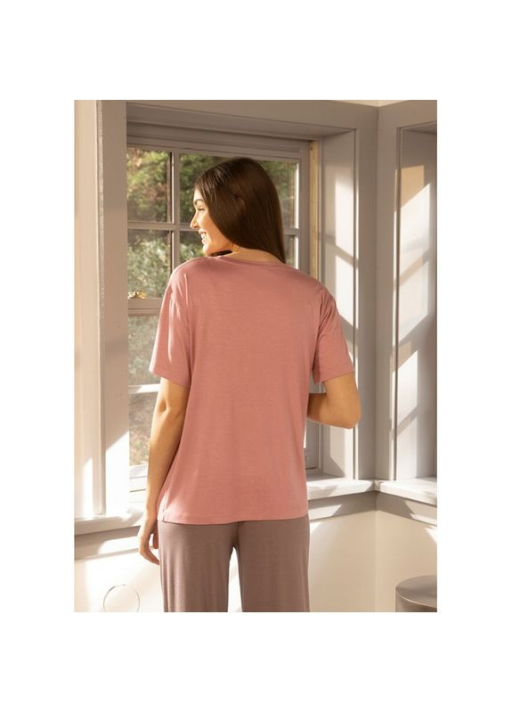Розовый демисезонный домашняя одежда футболка baily gul kurusu Penelope