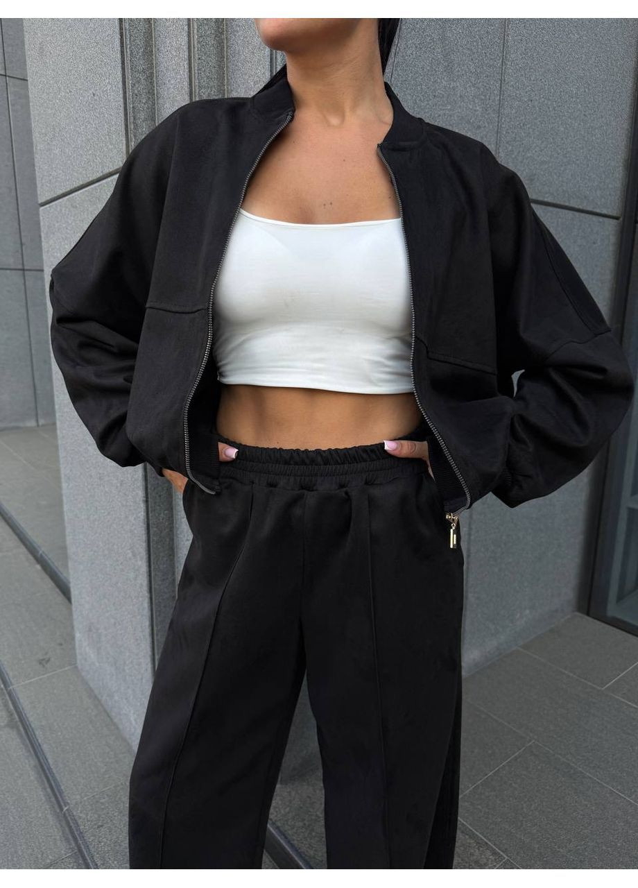 Стильний костюм із м’якої замші Luna (362024862)