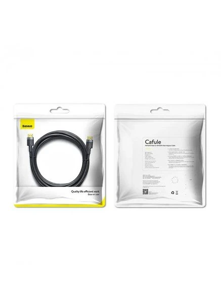 Кабель Cafule 4K HDMI 2.0 1m Black (CADKLF-E01) [67201] Baseus (399919213)