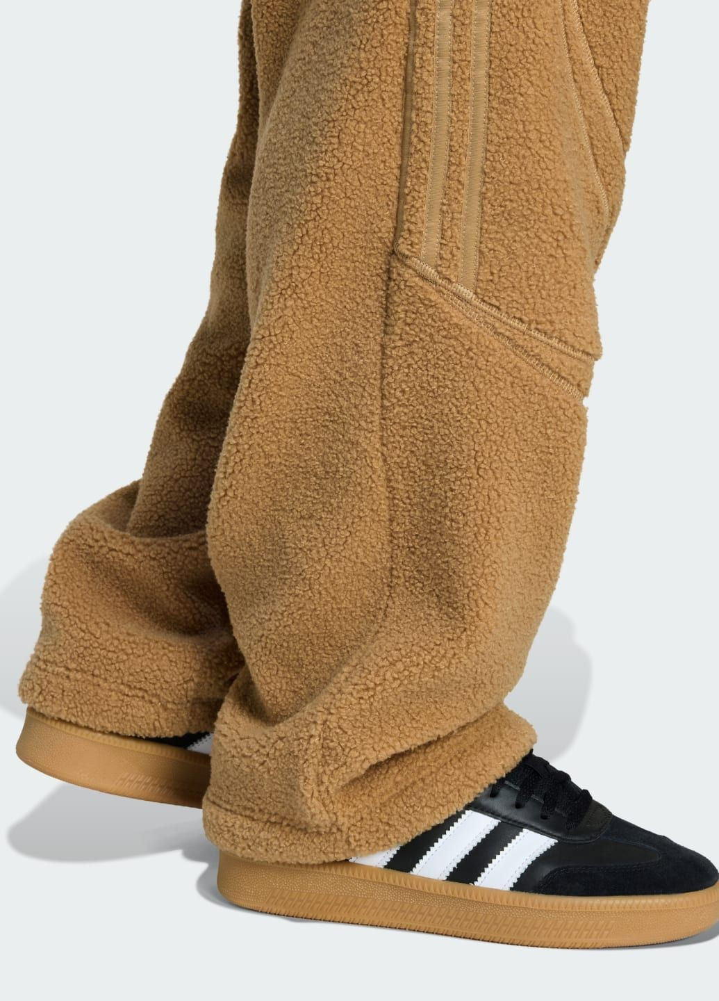 Коричневые спортивные демисезонные брюки adidas