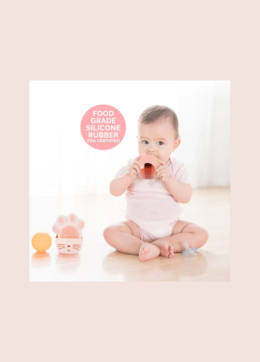 Melodysusie Щітка для очищення обличчя Котяча лапа - Smart Facial Cleaning Massager Melody (316090302)