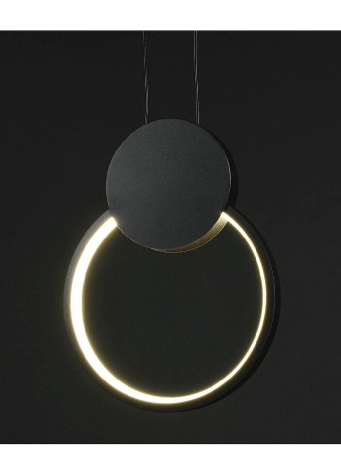 Люстра светодиодная подвесная LED светильник для квартиры на потолок лэд 27135 Черный 30-200х20х10 см. Sunnysky (324396749)