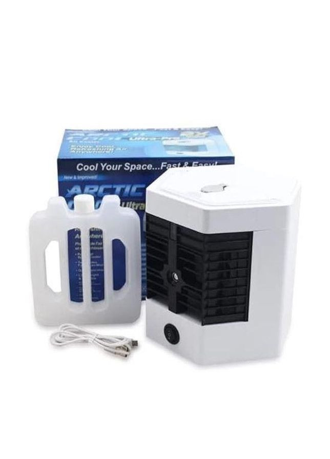 Портативний міні кондиціонер 10Вт Air Ultra PRO 3в1 з функцією зволоження та охолодження Білий/Чорний Arctic (351361339)