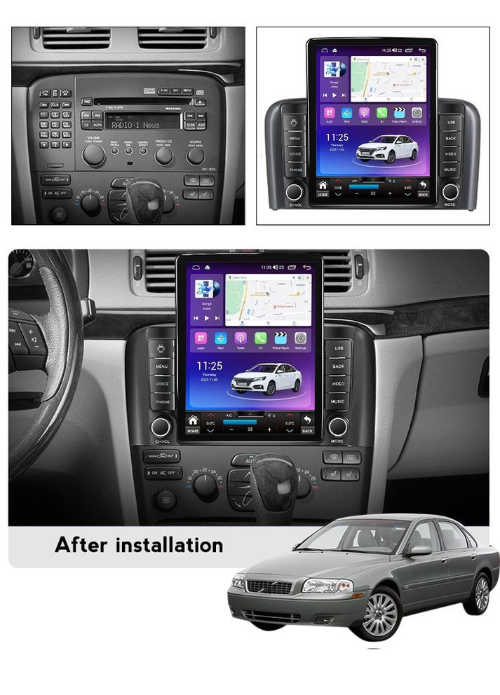 Штатна магнітола Mekede Volvo S80 1 (1998 - 2006) MTS (352263904)