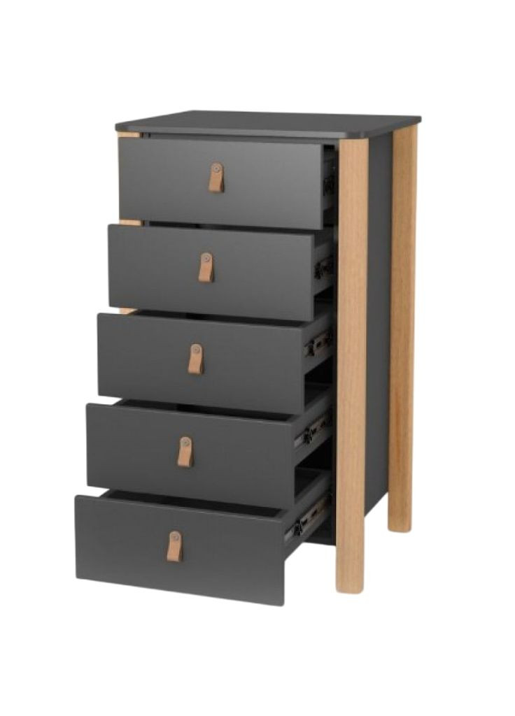 Комод Монако високий 600, темно-сірий з бежевим () Верес 34.1.351.2.16 (361305400)