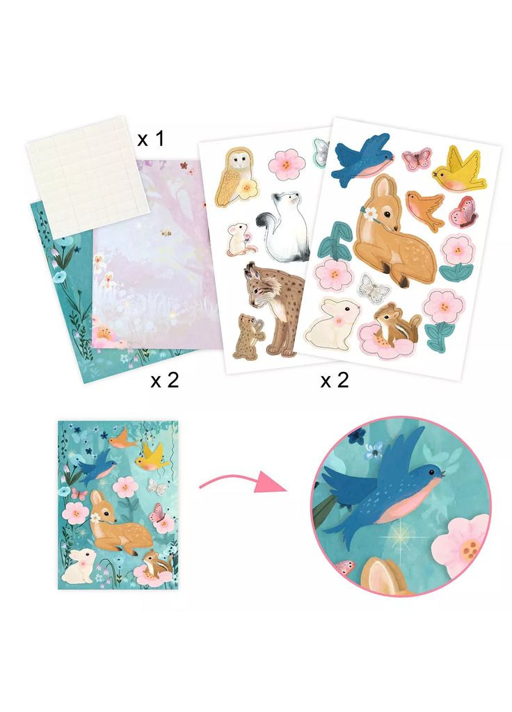 Набір для творчості Лисичка та друзі (DJ09329) Djeco (369905181)