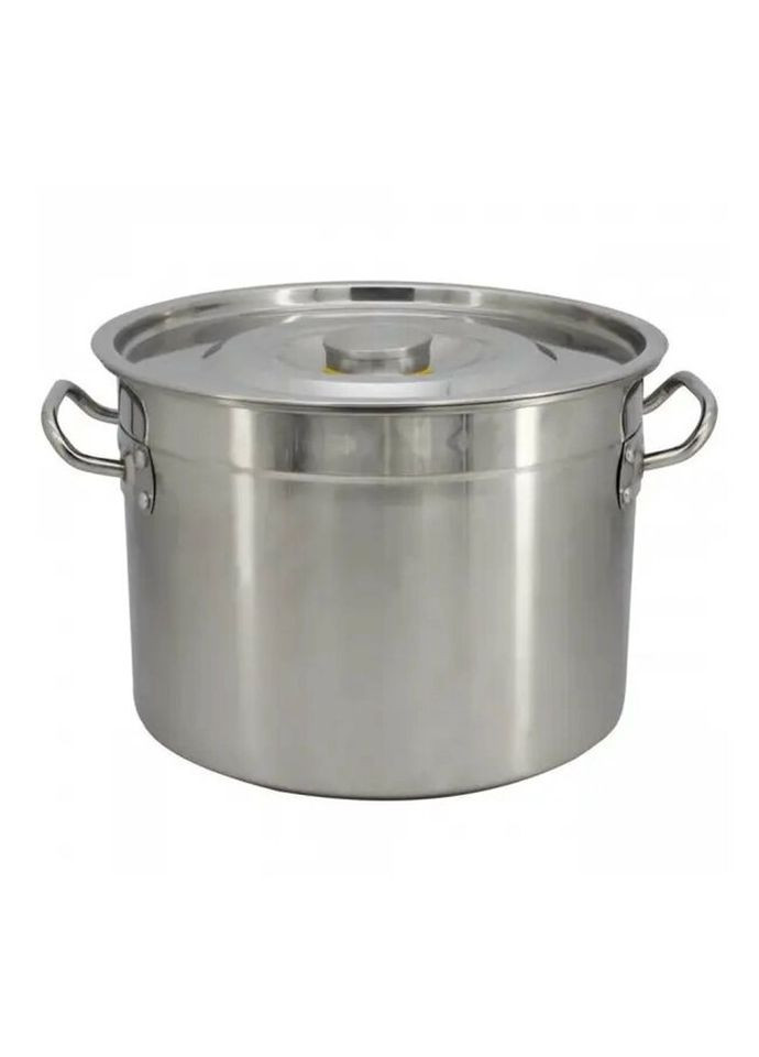 Каструля з кришкою BH-3635-31 30 л 35 см срібляста Bohmann (319551433)