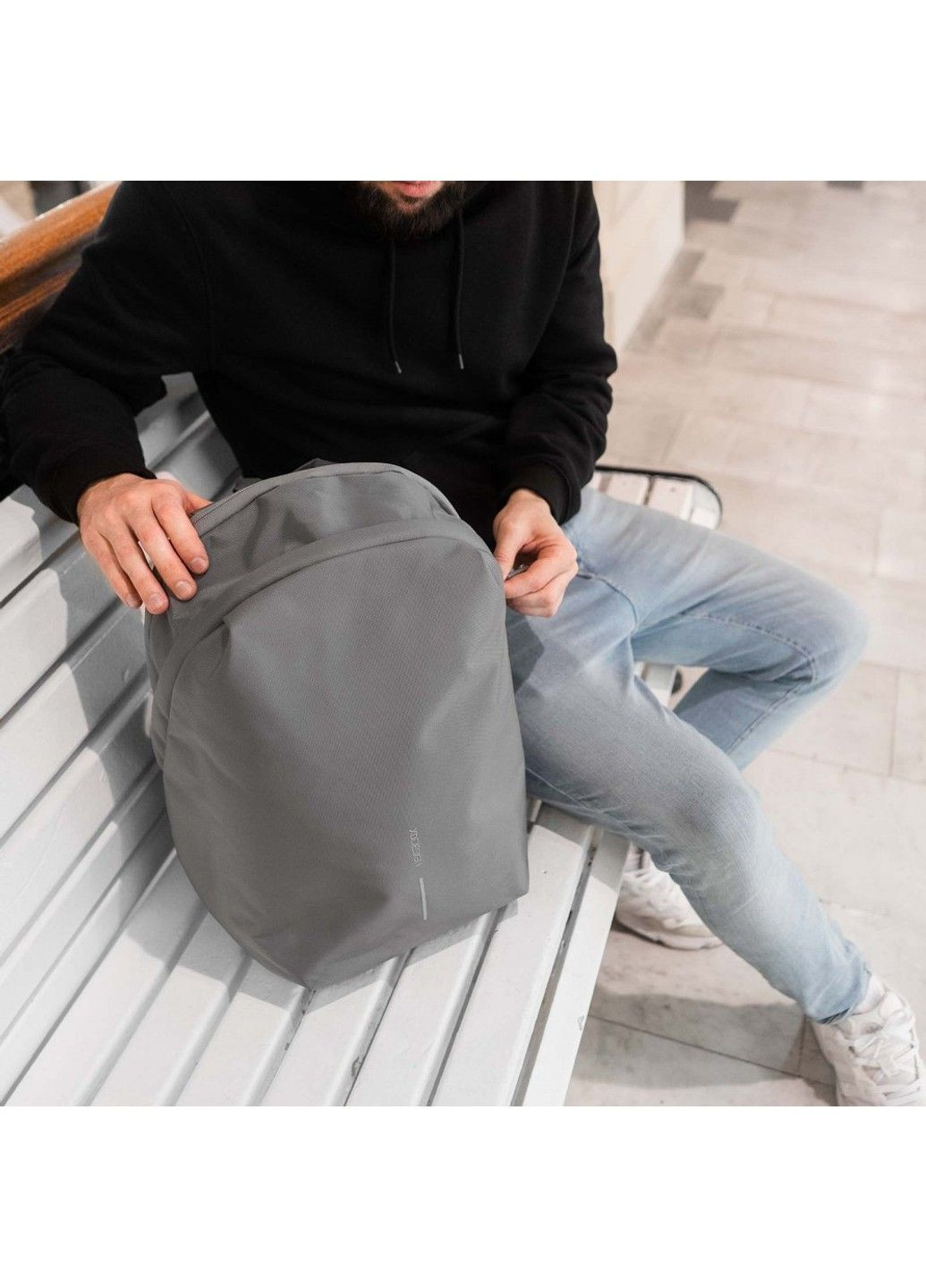 Рюкзак Bobby Soft Anti-Theft Grey (P705.792) XD Design (303261038)