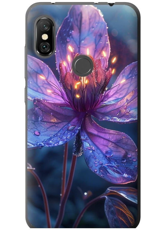 Силіконовий чохол 'Магічна квітка' для Endorphone Xiaomi Redmi Note 6 Pro (285105302)