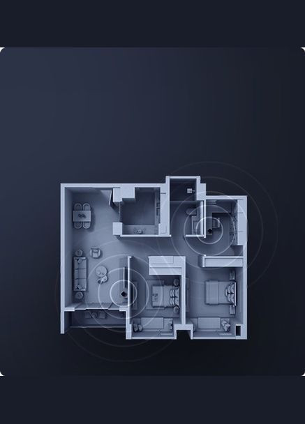 Маршрутизатор Mesh System AX3000 WIFI 6 до 2976 Мбит/с поддержка 2.4 ГГц / 5 ГГц память 256мб Черный Xiaomi (317229239)