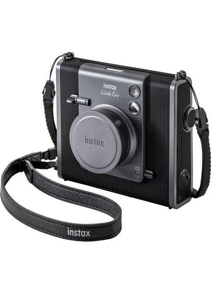 Набір камера миттєвого друку Instax WIDE Evo Black + чохол + фотоальбом 28 + фотоплівка 20 шт. Fujifilm (364204291)