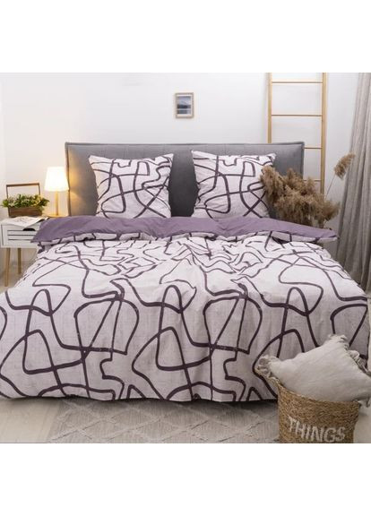 Постільна білизна полуторна Ранфорс 24254-1-5 210х143 см Viluta (366574654)