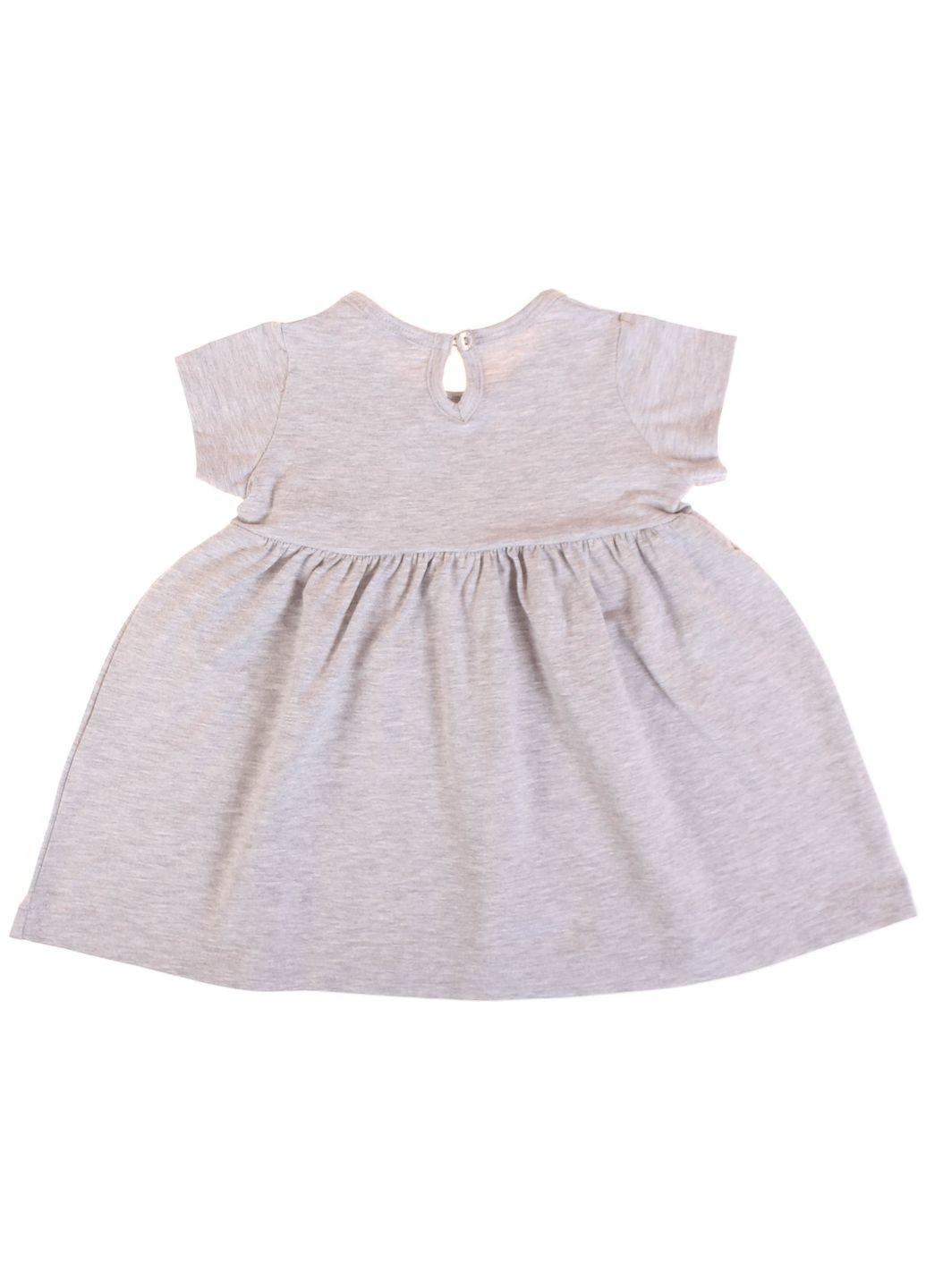 Серое платье 16991 меланжевый Breeze (306715519)