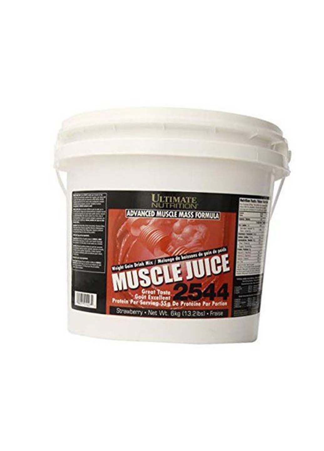 Гейнер Muscle Juice 2544 6000 г Полуниця Ultimate Nutrition (292710523)