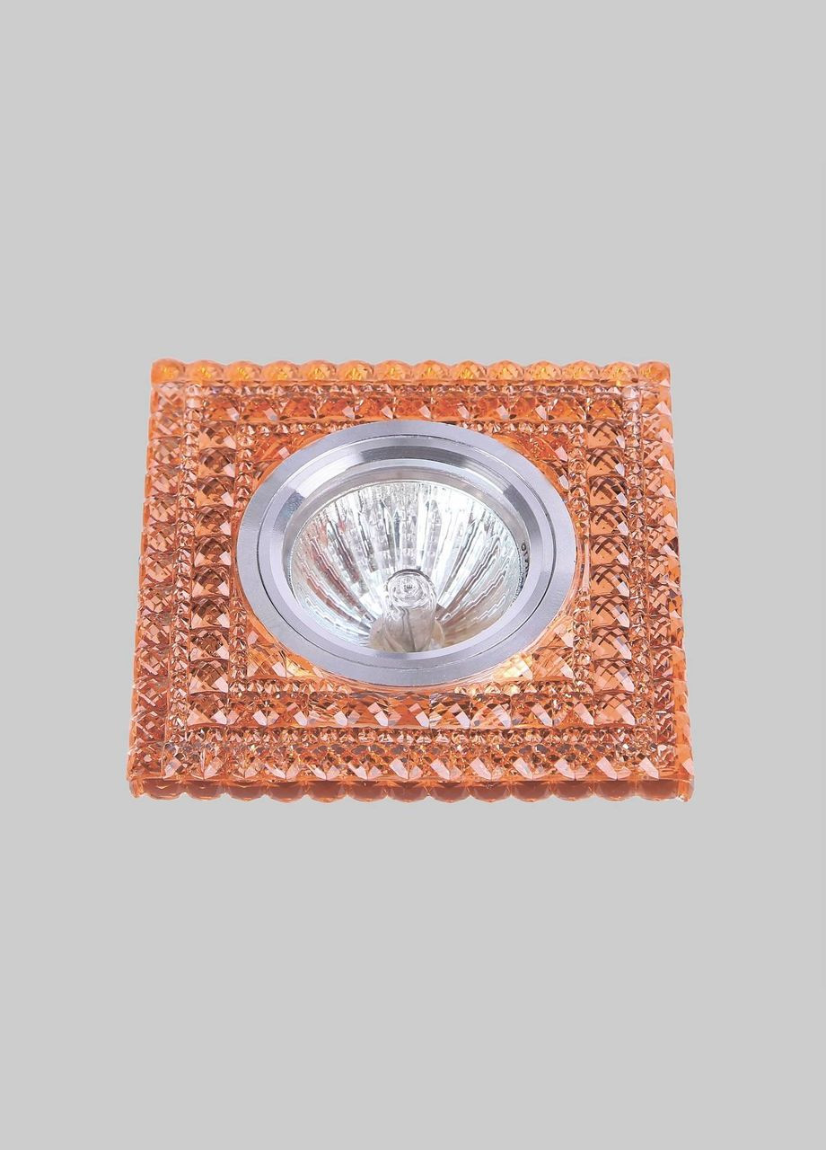 Жовтогарячий акриловий врізний світильник (05-А85) No Brand (370071584)