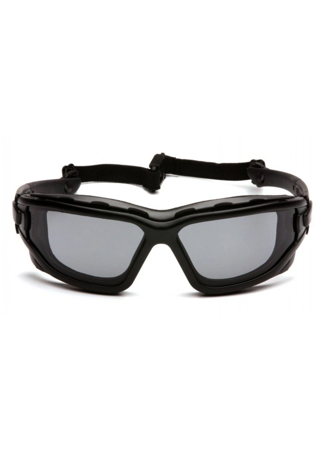 Окуляри захисні з ущільнювачем i-Force Slim (gray) Anti-Fog, чорні Pyramex (315396172)