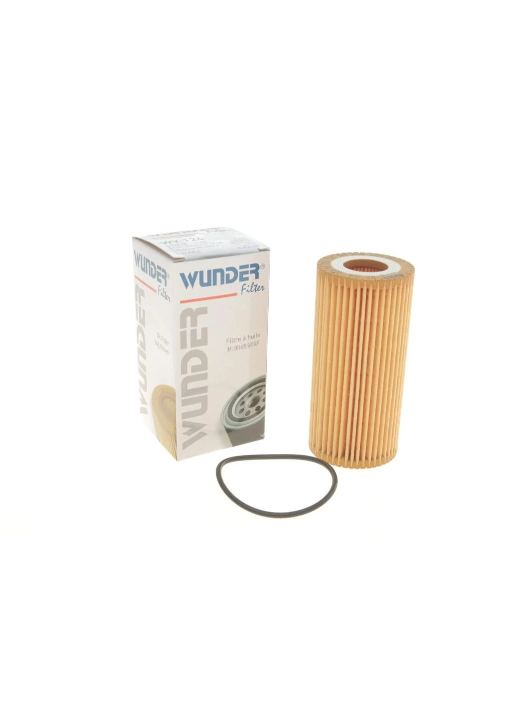 Фильтр масляный VW Golf VII 2.0GTI 13 WY 124 RU63 Wunder Filter (347162069)