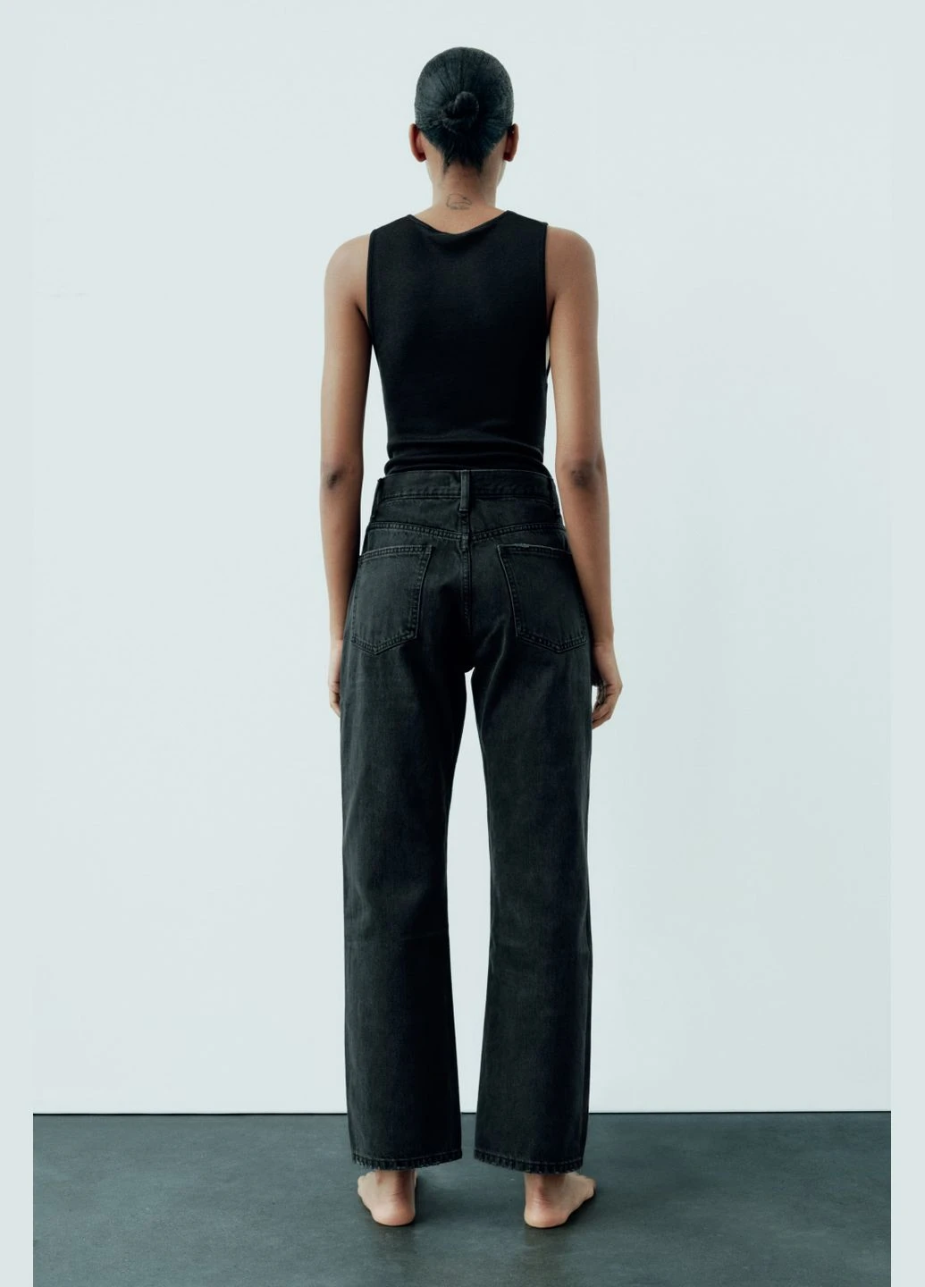 Прямі джинси рівні New straight fit Zara - (302748375)