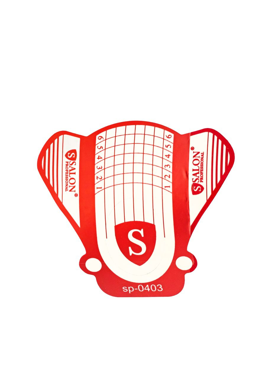 Формы для наращивания ногтей бумажные №404 Бронзовые Salon Professional (302722382)