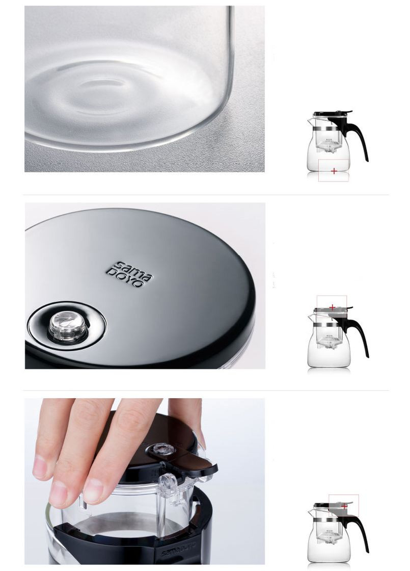 Чайник-заварник Sama Doyo A-12, 600 мл SAMADOYO (305079705)