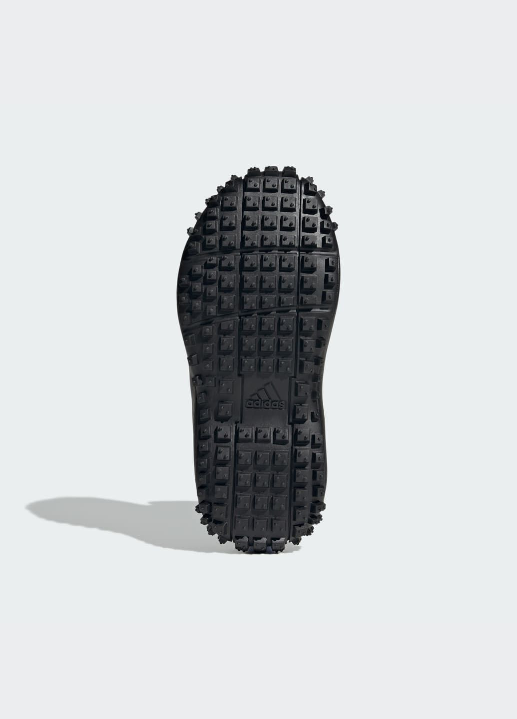 Черные спортивные осенние ботинки fortatrail boa kids adidas