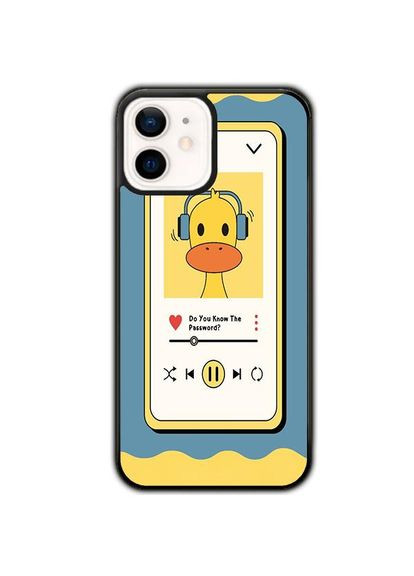 Чехол для Apple Iphone 12 Mini Черный No Brand (302223731)