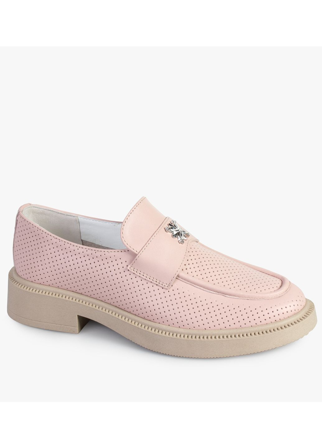 ModaMilano Туфли лоферы женские бренда 8200683_(2) розовый з натуральная кожа, украина — демисезон (329405480)