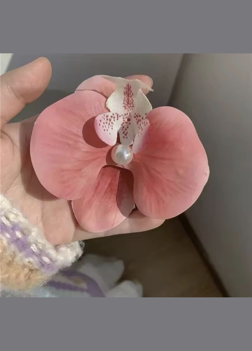 Зажим для волос Орхидея China (356567210)