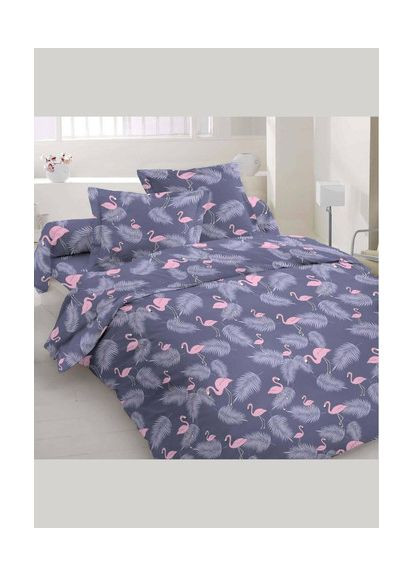 Двуспальный комплект постельного белья 100% Хлопок 180х220 см Bl2-1015 Vital-Textile (367262340)