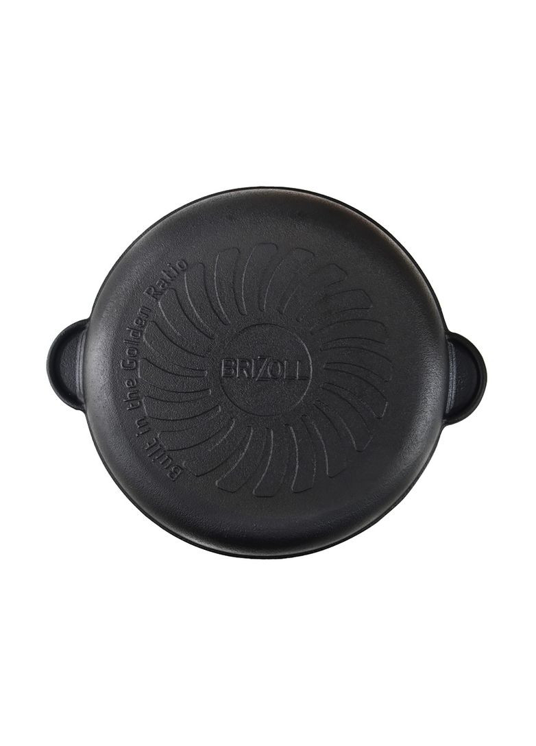 Сковорода чавунна Жаровня 260 х 60 мм Brizoll (330031293)