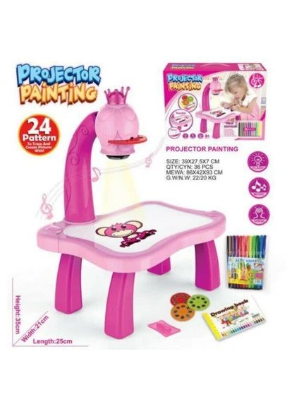 Дитячий проєктор Для малювання Зі Столиком Projector Painting No Brand (380053379)