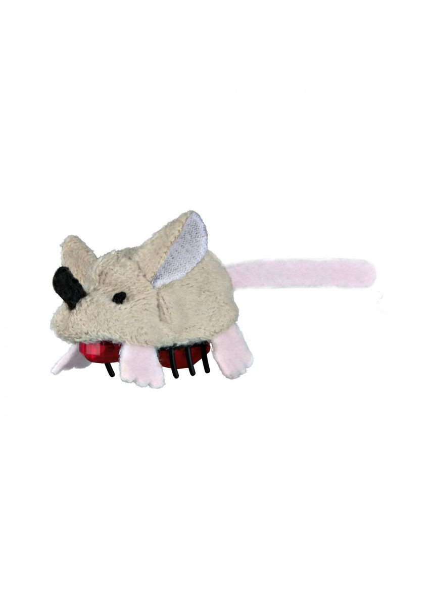 Игрушка для кота Мышка бегающая 5.5 см, плюш Trixie (292257386)