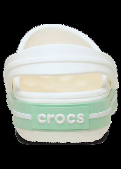 Мятные женские кроксы крокбенд clog milk pink Crocs