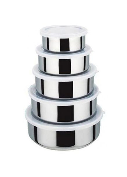 Набор пищевых контейнеров UN-1515 5 шт из нержавеющей стали Unique (364664837)