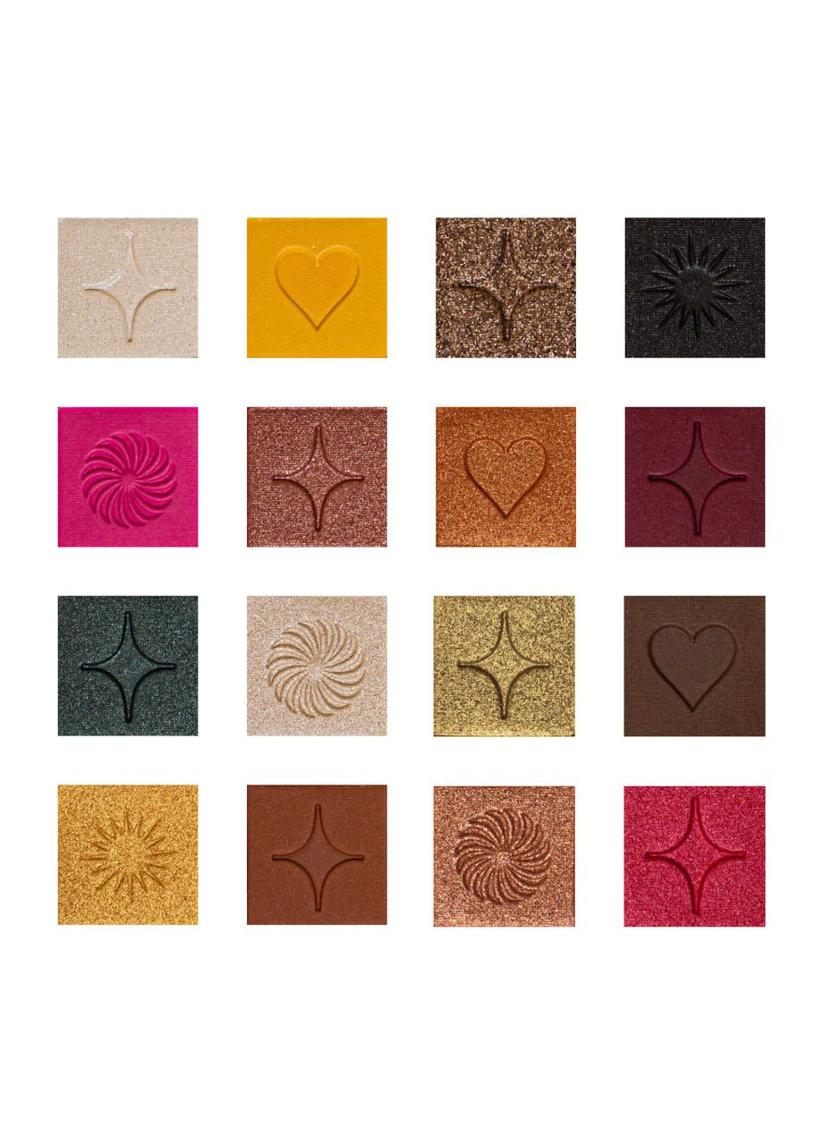 Тіні для повік на 16 кольорів Mystery E-716 № Parisa Cosmetics (362028160)